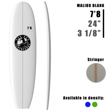 Pain de Mousse 7'8" Malibú PLANTAS DE SURF