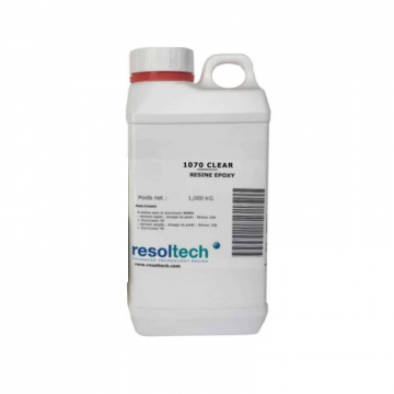 Kit de resina epoxi + endurecedor Resoltech 1070 (1,4 kg)