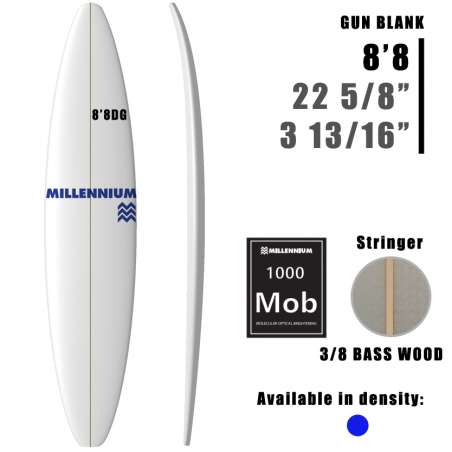 Cañón 8'8DG MILLENNIUM 3/8 BASS