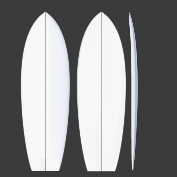 copy of Preshape Retro Fish - Swallow Tail