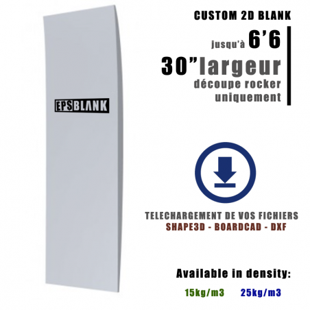 Corte personalizado de lámina 2D hasta 6'6