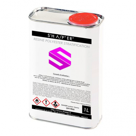 Resina de poliéster SPR GLOSS - 1L