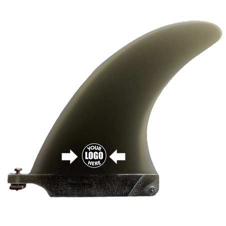 Aleta DOLPHIN individual con logotipo personalizado