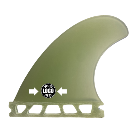 Aletas Thruster G5 con logotipo personalizado