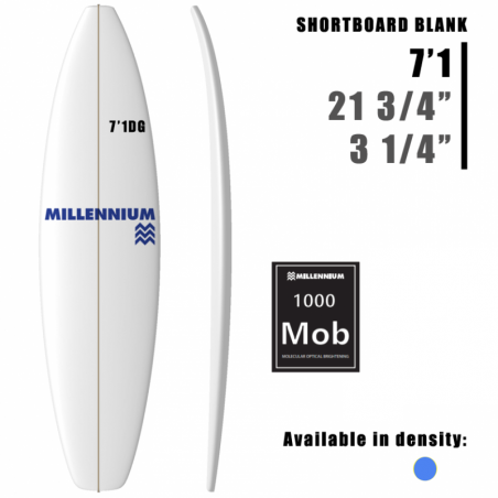 Tabla corta 7'1DG MILLENNIUM