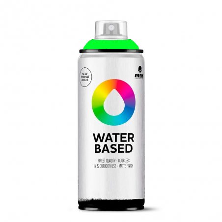 MTN a base de agua 400 ml - FLUO-3135 Fluorescente Verde