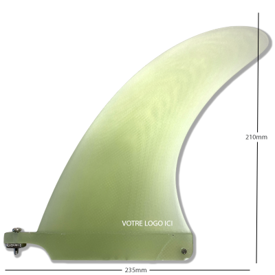 Quilla de surf para Longboard Dolphin 9 - Natural