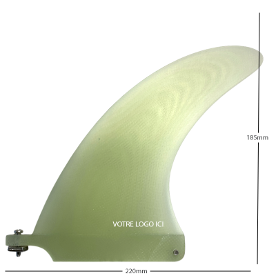 Quilla de surf para Longboard Dolphin 6'5 - Natural