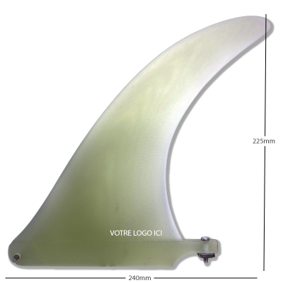 Quilla de surf para Longboard Classic 8 - Natural