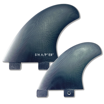 Quilla de surf para Fish Quad SF4 - Dark Volan - systema FCS
