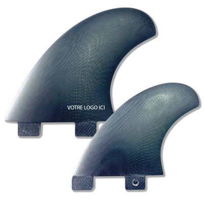 Quilla de surf para Fish Quad SF4 - Dark Volan - systema FCS