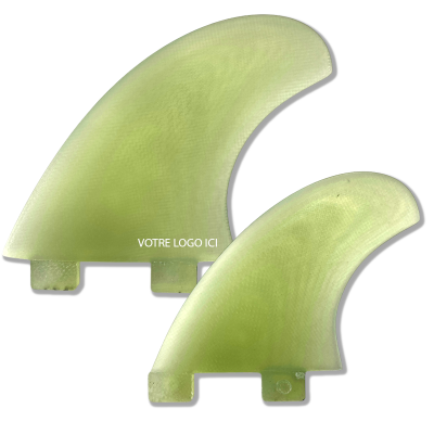 Quilla de surf para Fish Quad SF4 - Natural - systema FCS