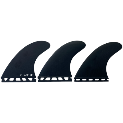 Quilla de surf para Shortboard Thruster G5- Dark Volan - systema Futures