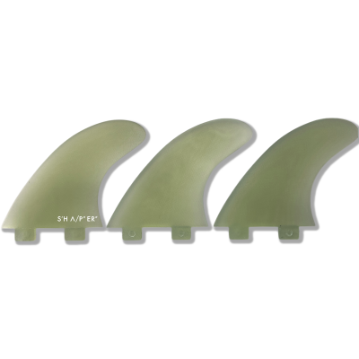 Quilla de surf para Shortboard Thruster G5 - Natural - systema FCS