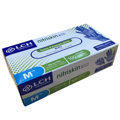 Caja de 100 Guantes Nitrilo Azules