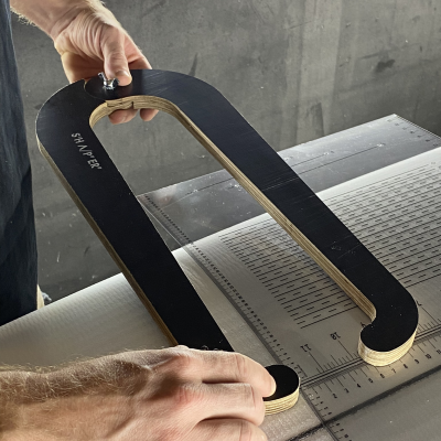 Caliper para tablas de surf