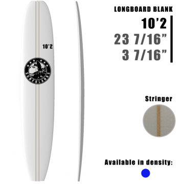 Tabla de surf Pain de Mousse de 10'2"