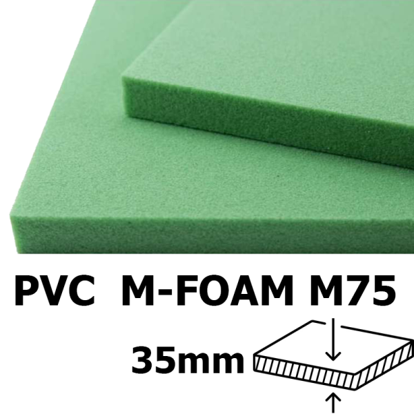 PVC M-FOAM M75 espesor 35mm