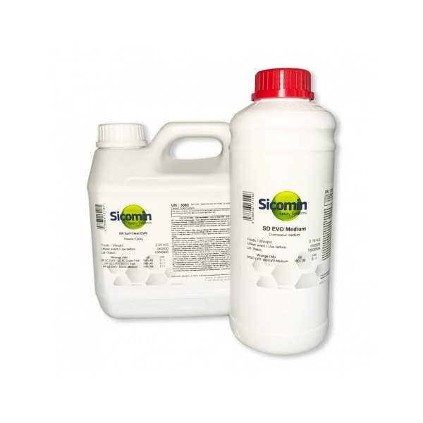 SICOMIN SR Surf Clear EVO + Endurecedor 2,78 kg