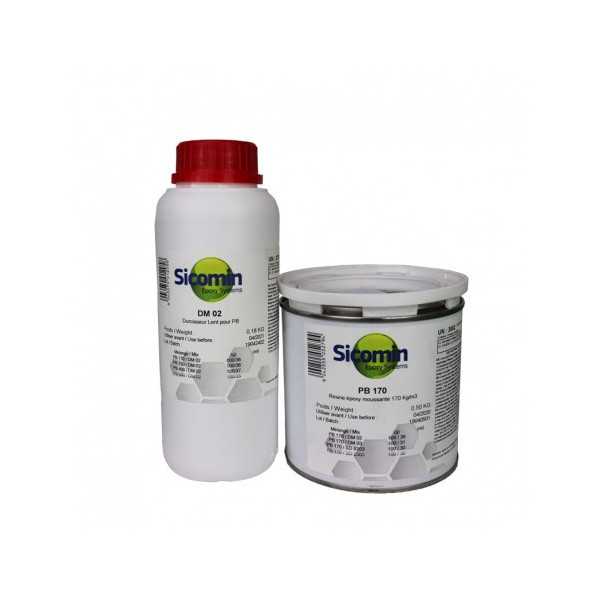 Resina espumoso epoxi PB 170 + Endurecedor DM12