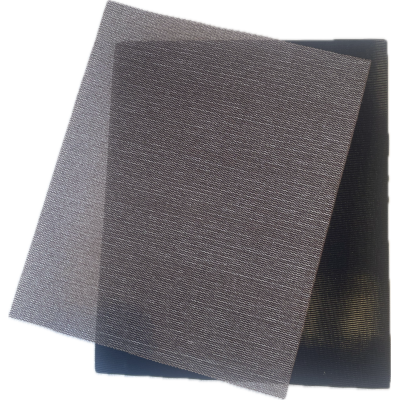 Almohadilla de espuma rectangular con velcro para pantalla de arena