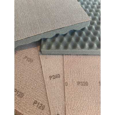 Almohadilla de espuma rectangular con velcro para pantalla de arena Almohadilla de espuma rectangular con velcro para pantalla de arena