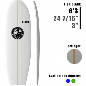Tabla de rodillas Pain de Mousse de 1,90 m SURFBLANKS