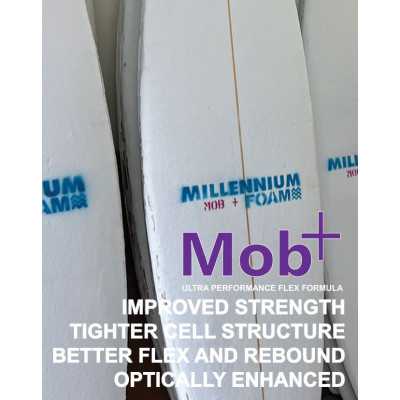 FOAM BLANK 6'11 F Fish MILLENNIUM 1/8 Appelcore black