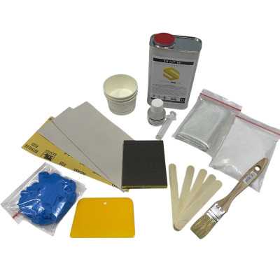 Kit de reparación de tablas de surf – Resina de poliéster