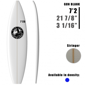 Pain de Mousse 7'2" Gun PLANTAS DE SURF