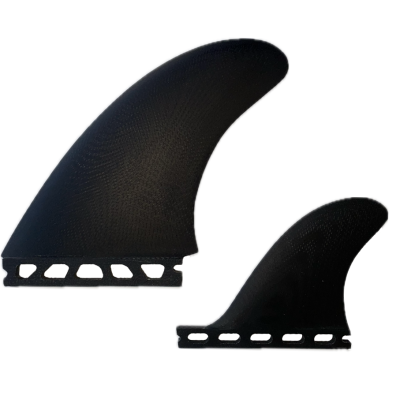 Quilla de surf para Fish Twin Fins MR 2+1 - Dark Volan - systema Futures