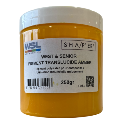 Pigmento ámbar translúcido de 30 g de West & Senior