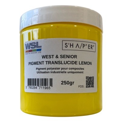Pigmento translúcido de limón West & Senior 250 g