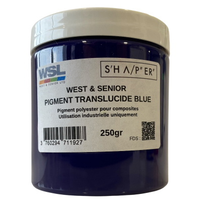 Pigmento azul translúcido 250 g de West & Senior