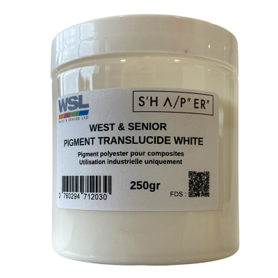 Pigmento blanco translúcido 250 g de West & Senior
