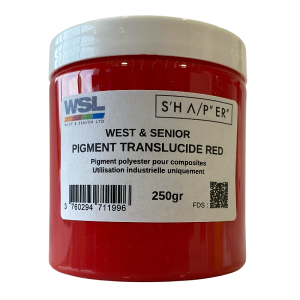 PIGMENTO TRANSLÚCIDO ROJO - 250 g