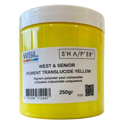 Pigmento amarillo translúcido 250 g de West & Senior