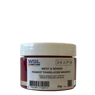 Pigmento magenta translúcido West & Senior 30 g