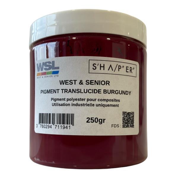 PIGMENTO TRANSLÚCIDO BORGOÑA - 250 g