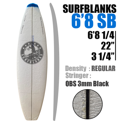 Tabla corta Pain de Mousse de 6'8" PLANCHAS DE SURF