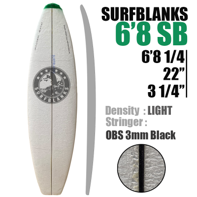 Tabla corta Pain de Mousse de 6'8" PLANCHAS DE SURF