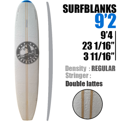 Tabla larga Pain de Mousse de 9'2" SURFBLANKS