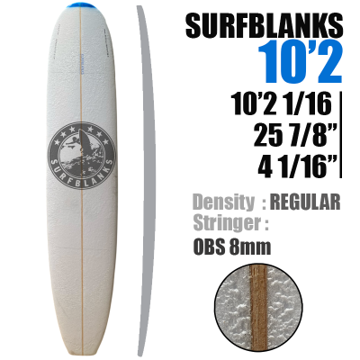Tabla de surf Pain de Mousse de 10'2"