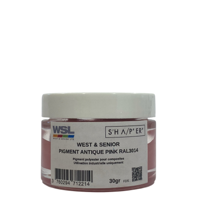 Pigmento opaco rosa antiguo 30 g de West & Senior
