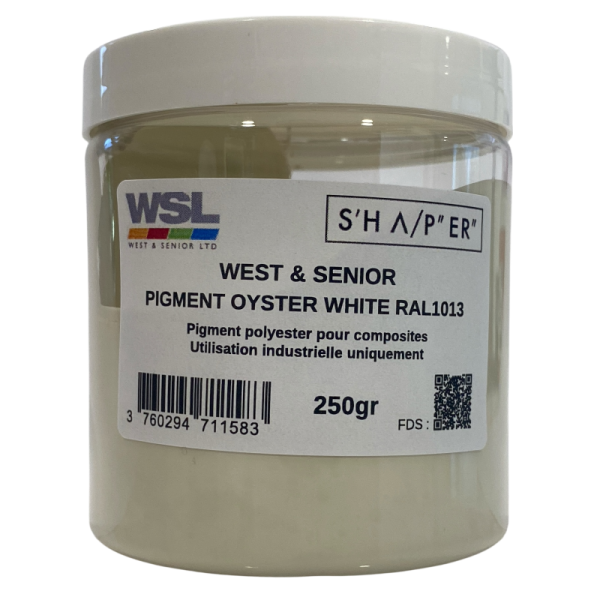 PIGMENTO OPACO BLANCO OSTRA RAL1013 - 250gr
