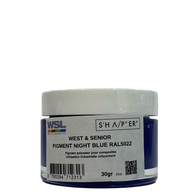 Pigmento opaco azul noche 30 g de West & Senior