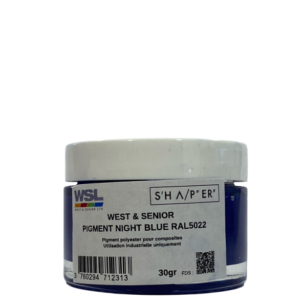 Pigmento opaco azul noche RAL5022 - 30 g