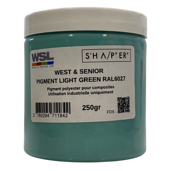 PIGMENTO OPACO VERDE CLARO RAL6027 - 250gr