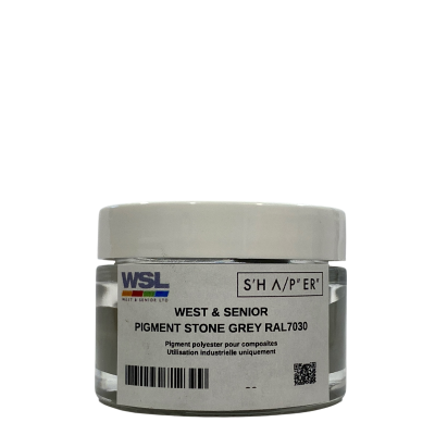 Pigmento opaco Gris Piedra 30 g de West & Senior
