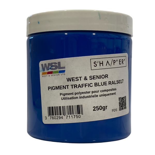 Pigmento opaco azul tráfico RAL5017 - 250 g